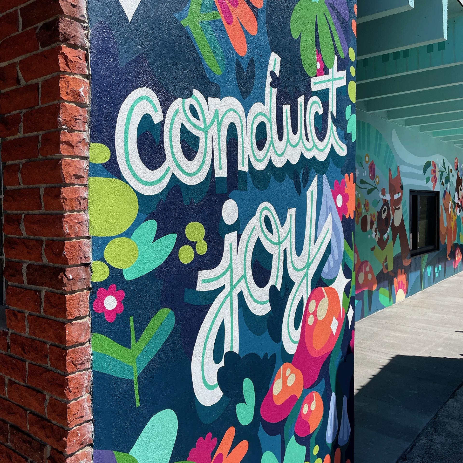 Conduct Joy Mural - Grinnell School of Music