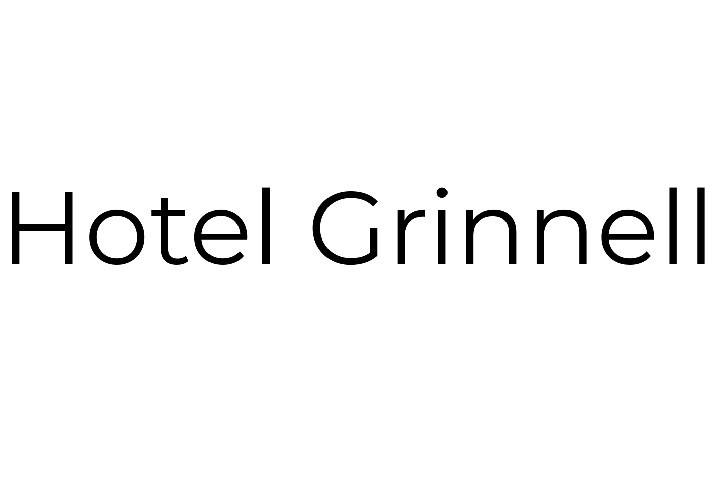 Hotel Grinnell- Text Only logo